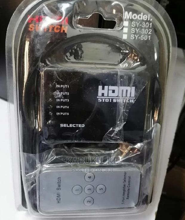 New 5 In 1 HDMI Switch - main view