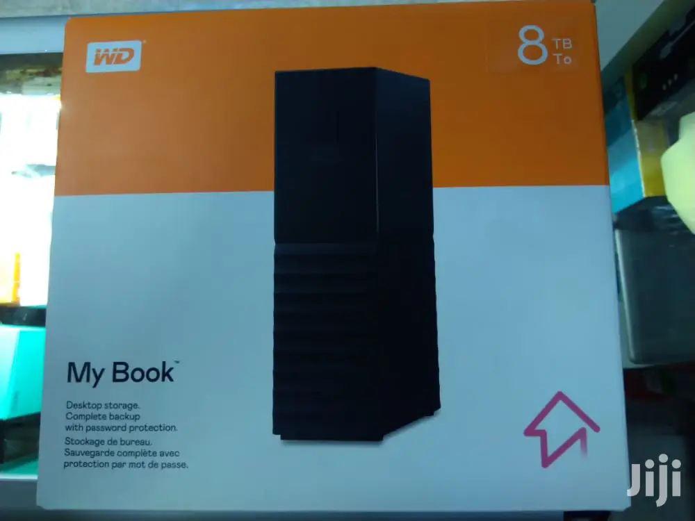 WD My Book 8tb External Hard Drive