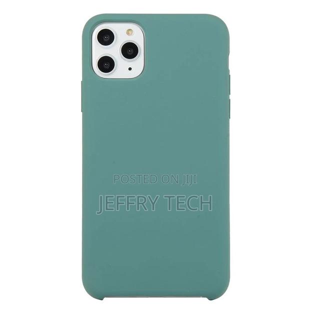 iPhone 11 Pro Max Solid Solid Silicone Shockproof Case - main view