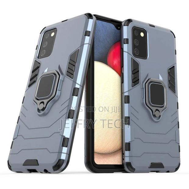 Samsung Galaxy A02S Case Cover With Filp - Blue