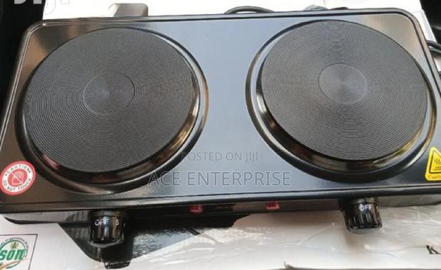 Two Burner Electric Cooker. - thumbnail 2