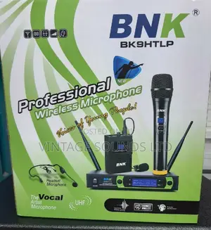 Bnk 3 in 1 Professional Wireless Microphone