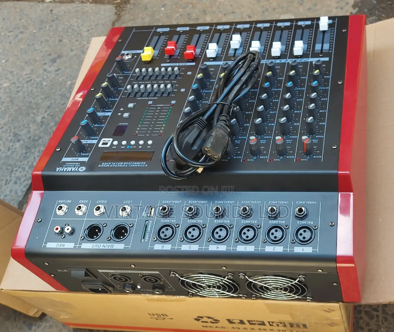 6channel Yamaha Powered Mixer
