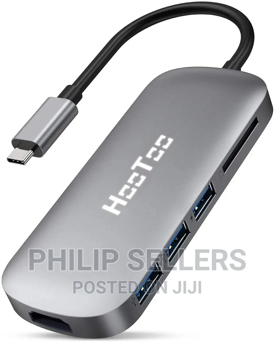 USB C Hub, Portable 4 in 1 USB Type C to USB 3.0 Adapter