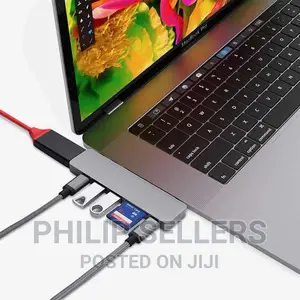 5 in 1 Type-C Hub 3.0 Dual Type-C USB Adapter With HDMI 4K