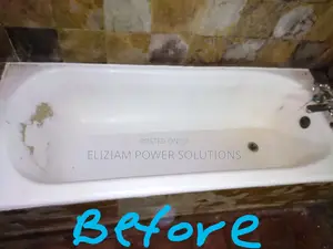 Resurfacing Defaced, Cracked Sink, Jacuzzi, Bathtubs, Toilet