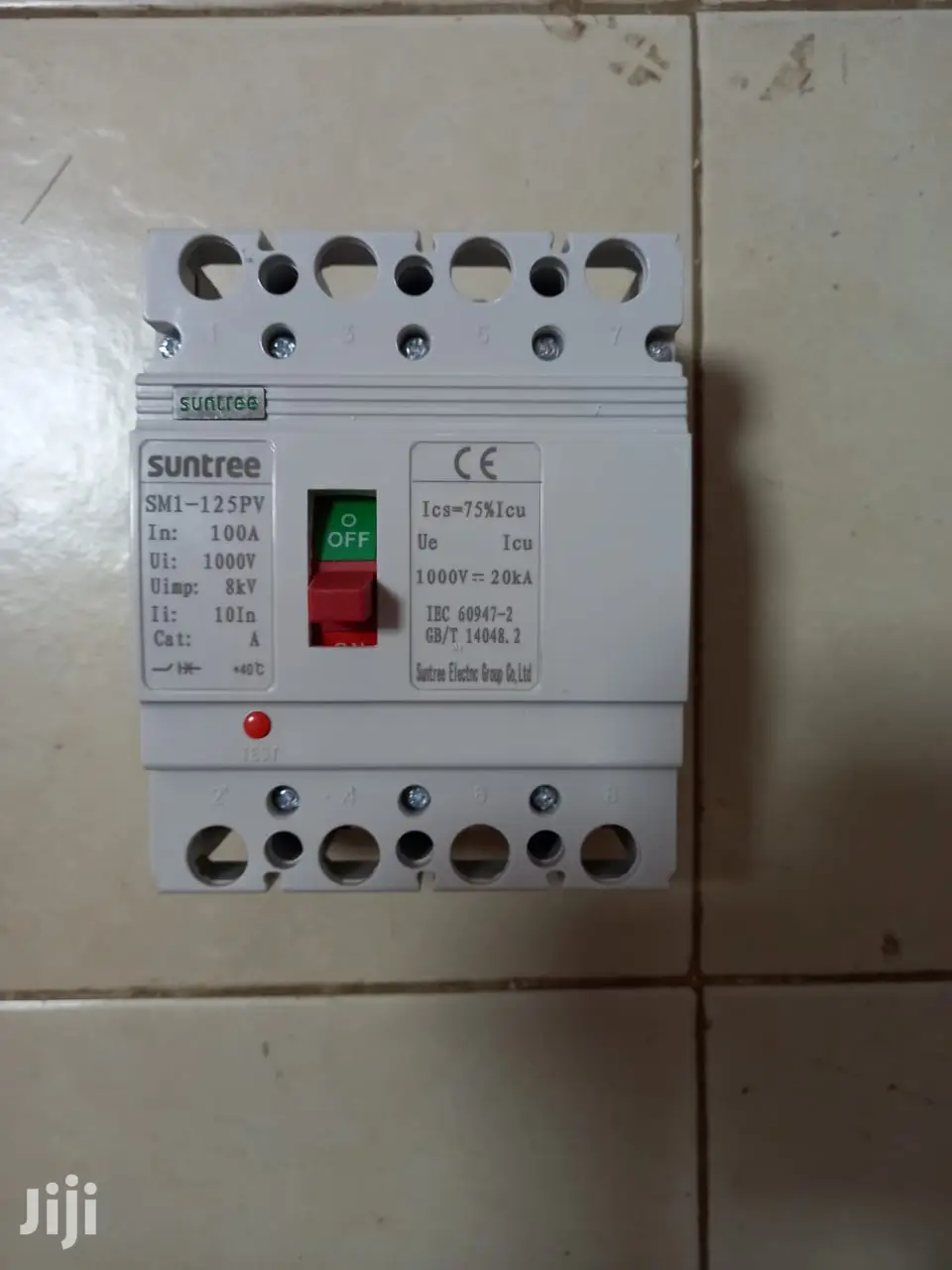 McCb 1000vdc 4p 100A Suntree