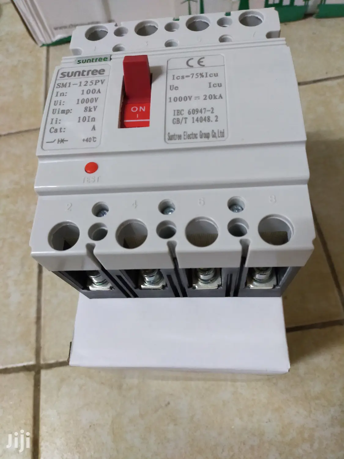 McCb 1000vdc 4p 100A Suntree