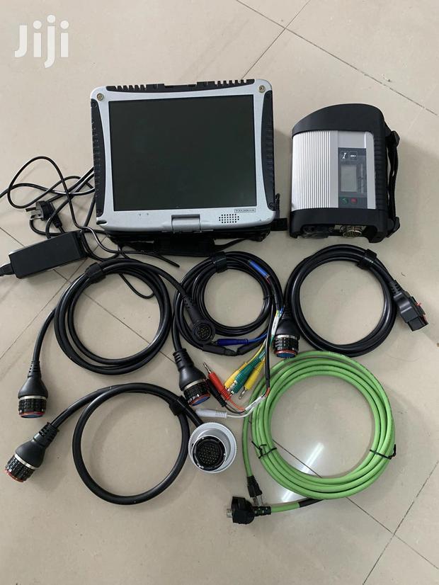 Mercedes Benz Star C4 Doip Diagnosis Machine Complete Kit