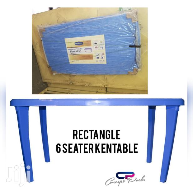 Kenpoly 6 Seater Rectangle Table