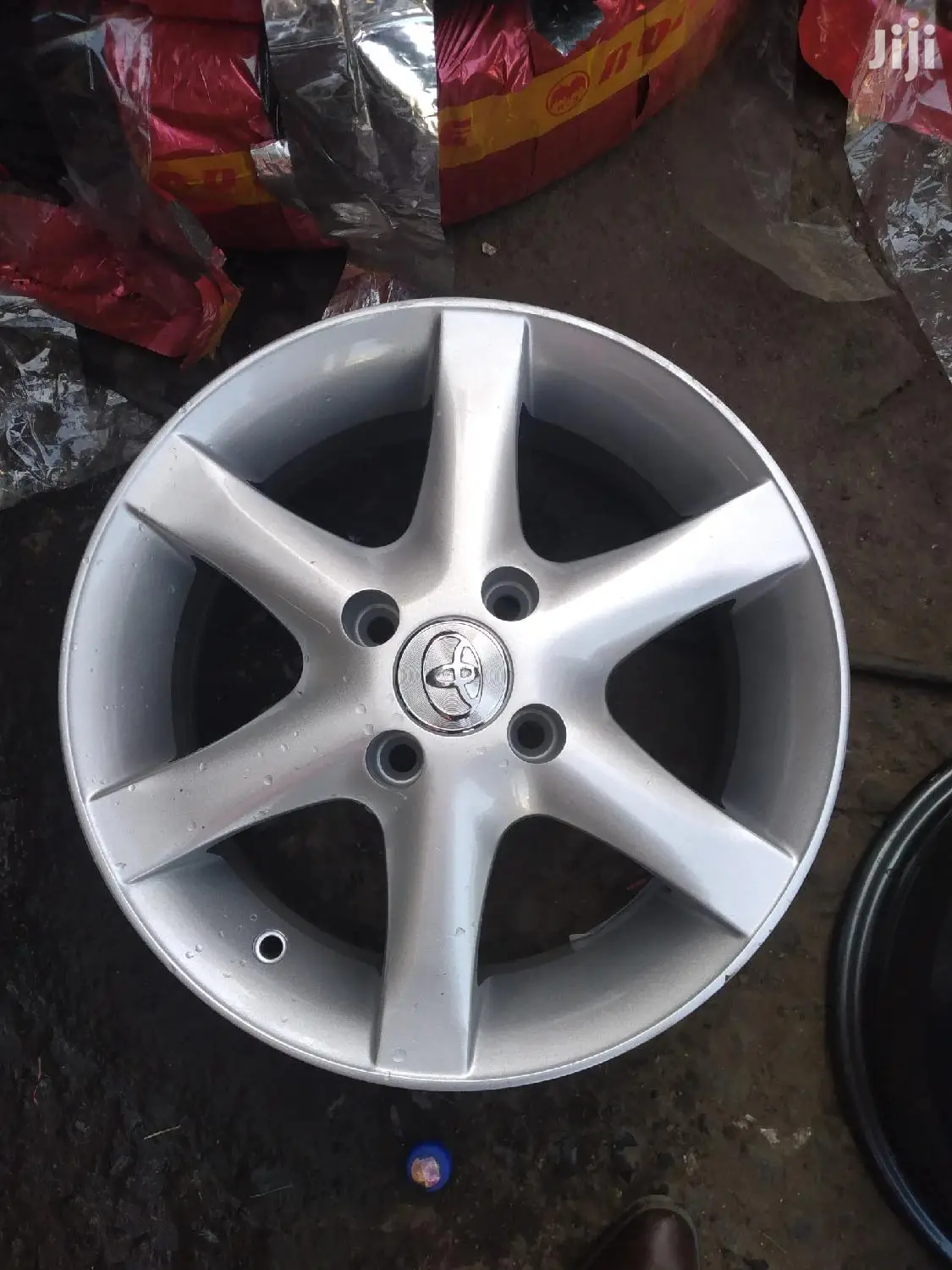 Alloy Rims Set Size 14 Inch,Tires Also Available in Stock