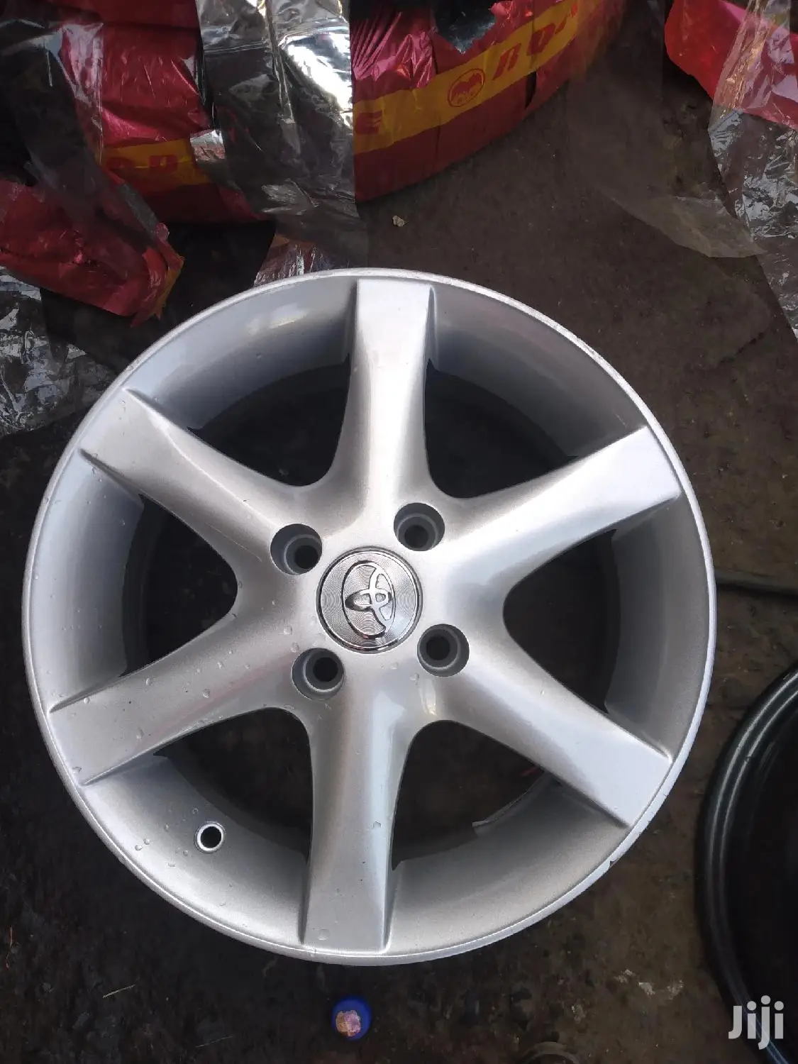 Alloy Rims Set Size 14 Inch,Tires Also Available in Stock