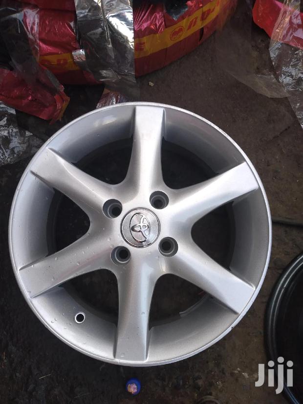 Alloy Rims Set Size 14 Inch,Tires Also Available in Stock
