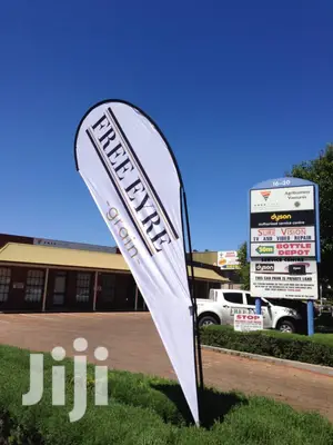 Tear Drop Banner Printing