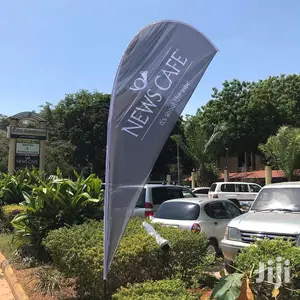 Tear Drop Banner Printing