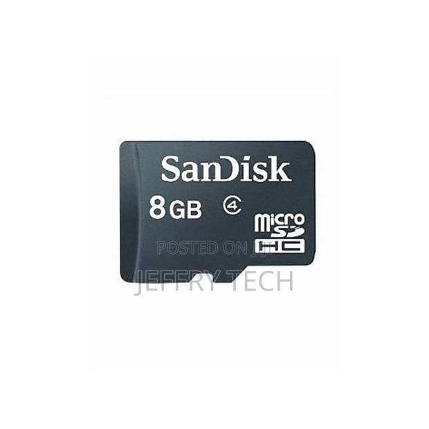 Sandisk SD Card 8GB - Black - thumbnail 2