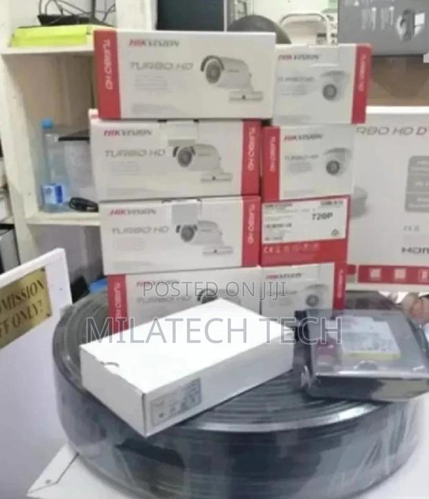 Eight 8 Hikvision Complete Cctv Cameras System Package Sale