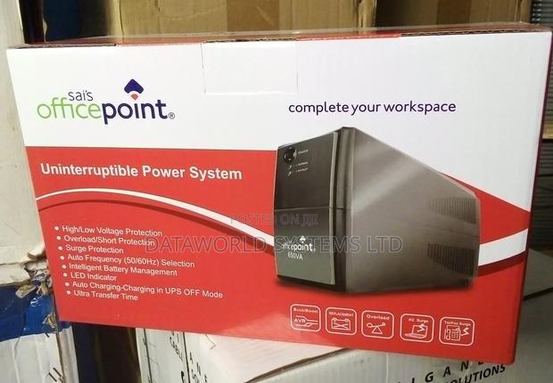 Officepoint Back-Up UPS 650VA - main view