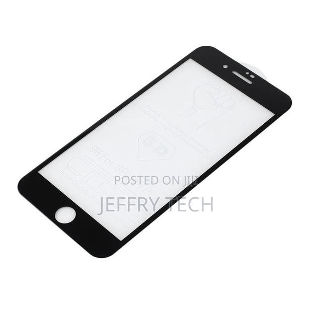 5D Tempered Glass Screen Protector for iPhone X 6/6s/7/8 P - thumbnail 3