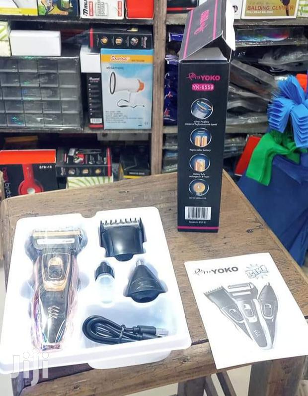 3 in 1 Pro Yoko Rechargeable Shaver,Smoother,Nose Trimmer