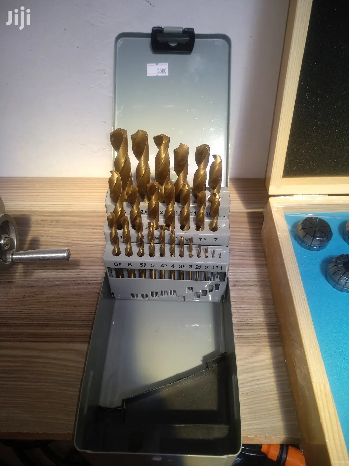 25pcs HSS Titanium-Plated Twist Drill 1-13mm