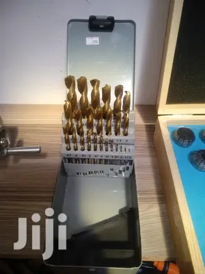 25pcs HSS Titanium-Plated Twist Drill 1-13mm
