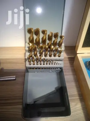25pcs HSS Titanium-Plated Twist Drill 1-13mm