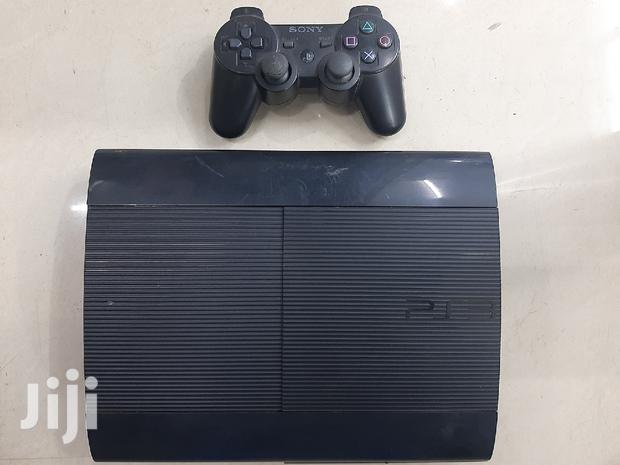 Black Superslim Playstation 3 - main view
