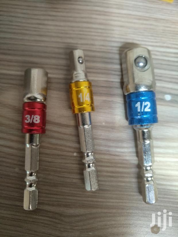 3pcs Socket Drives 1/4, 3/8, 1/2