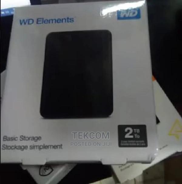 WD Elements Portable 2TB External Hard Disk Drive