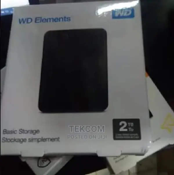 WD Elements Portable 2TB External Hard Disk Drive
