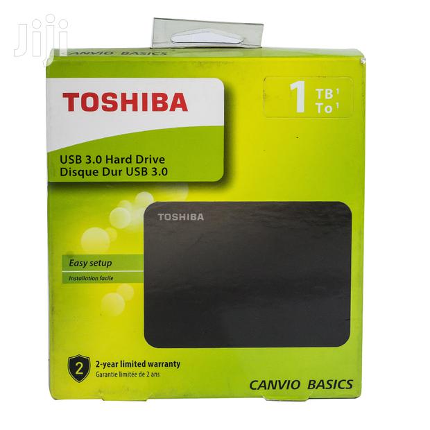 Toshiba 1 Terabyte External Hard Disk - main view