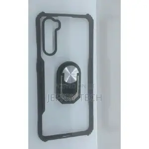 Clear Case for ONE PLUS Nord Ring Hard Casecover -Black