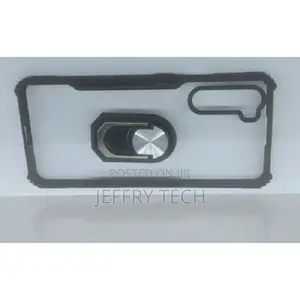 Clear Case for ONE PLUS Nord Ring Hard Casecover -Black