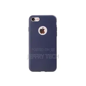 Silicon iPhone 8 Plus Silicone Back Cover Blue