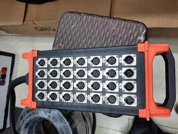 24 Channel 4 Return 30m Snake Cable Without Cage