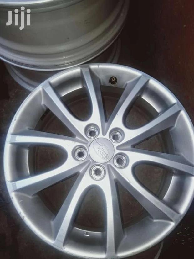 Original Rims Set Size 15 Inch for Subaru.