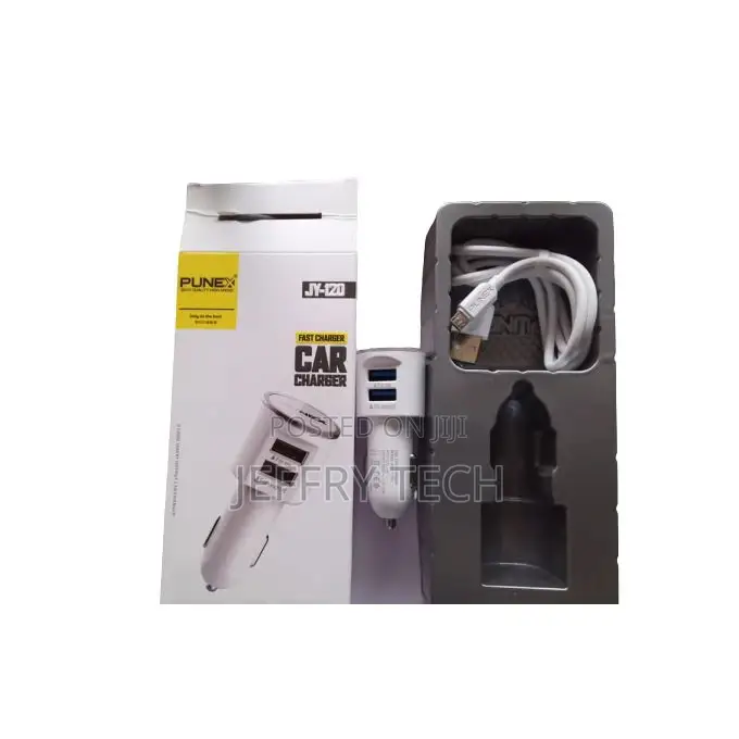 Punex Multi-Car Charger With Dual USB Port