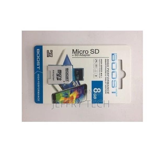 Micro SD- Boost Memory Card 8GB - thumbnail 2