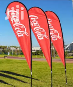 Tear Drop Banners, Telescopic and Stands in Different Shapes
