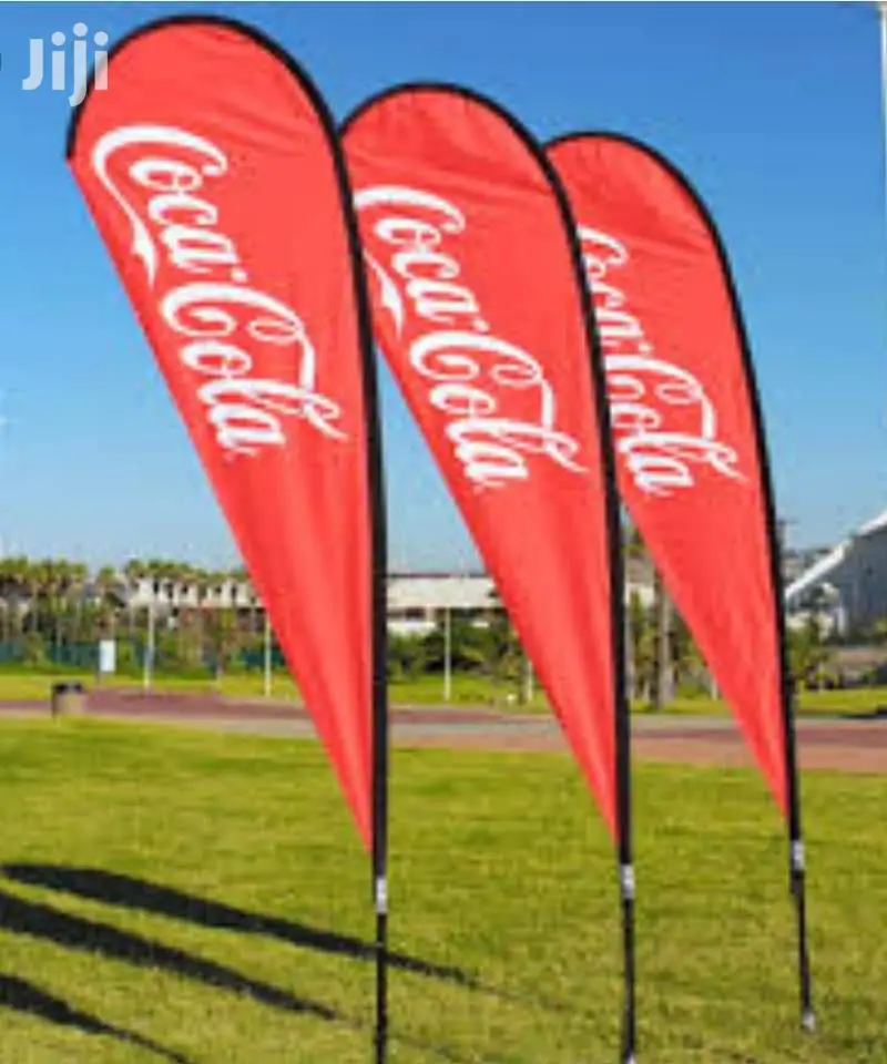 Tear Drop Banners, Telescopic and Stands in Different Shapes