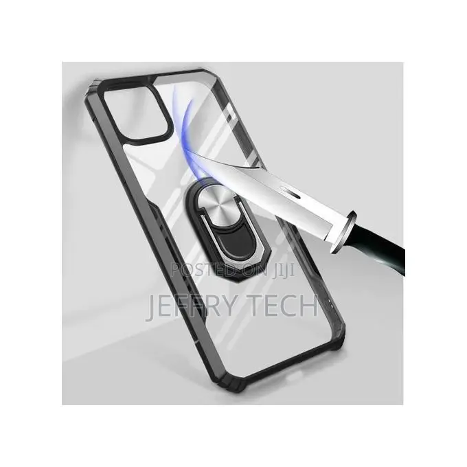 My Choice Claer Caseforgalaxy Note 20 Ultra Ring Hard Black