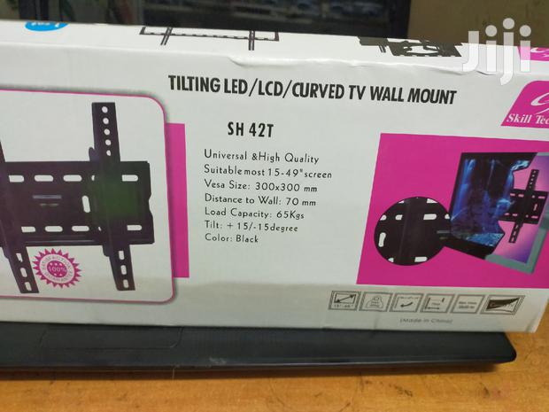 Tilting Led Wall Bracket 15-49 Black - main view