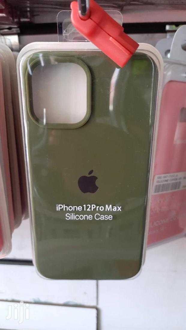 iPhone 12 Pro Max Silicon Case.