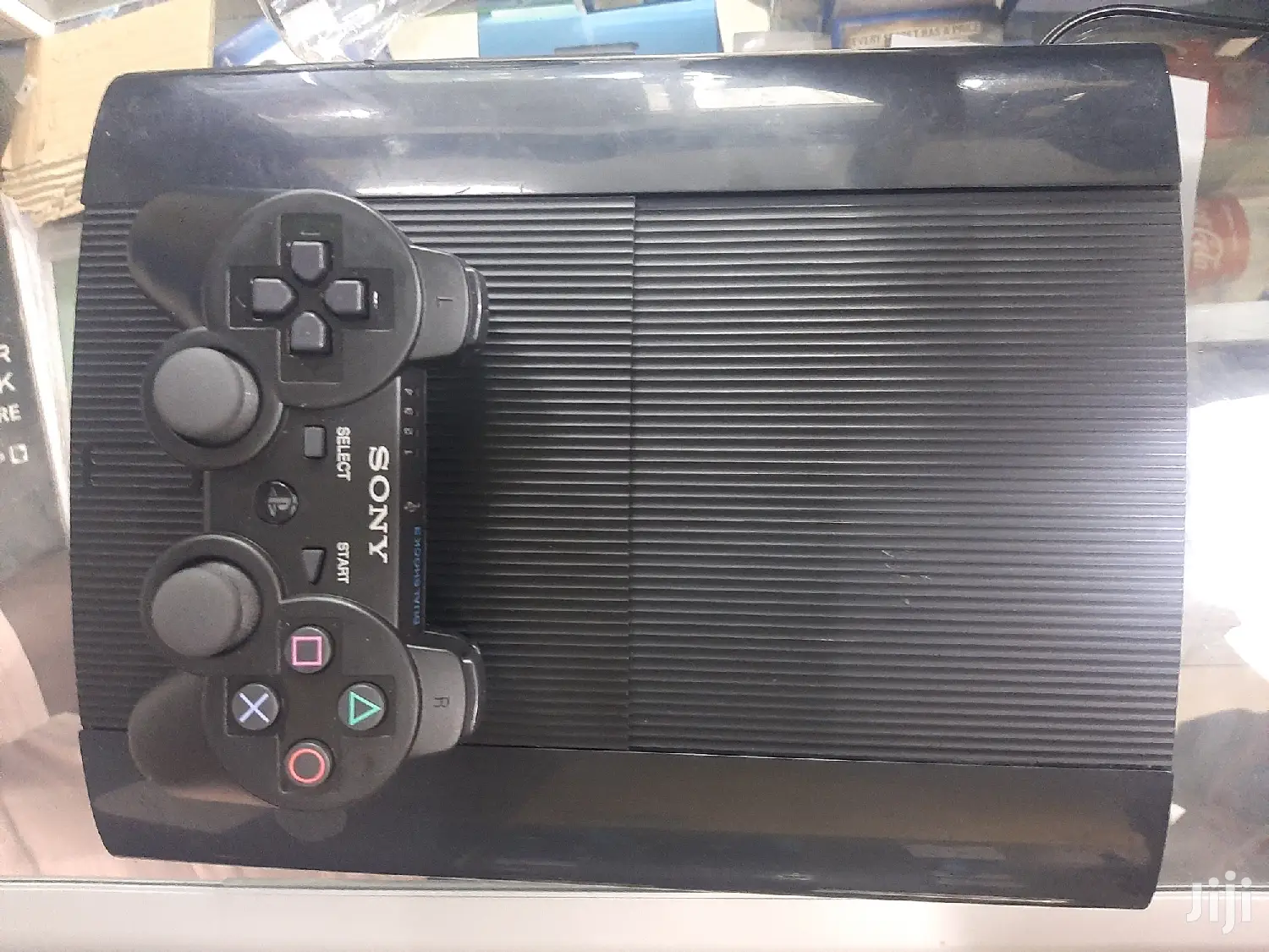 BLACK SUPERSLIM Playstation 3 With 13 Games