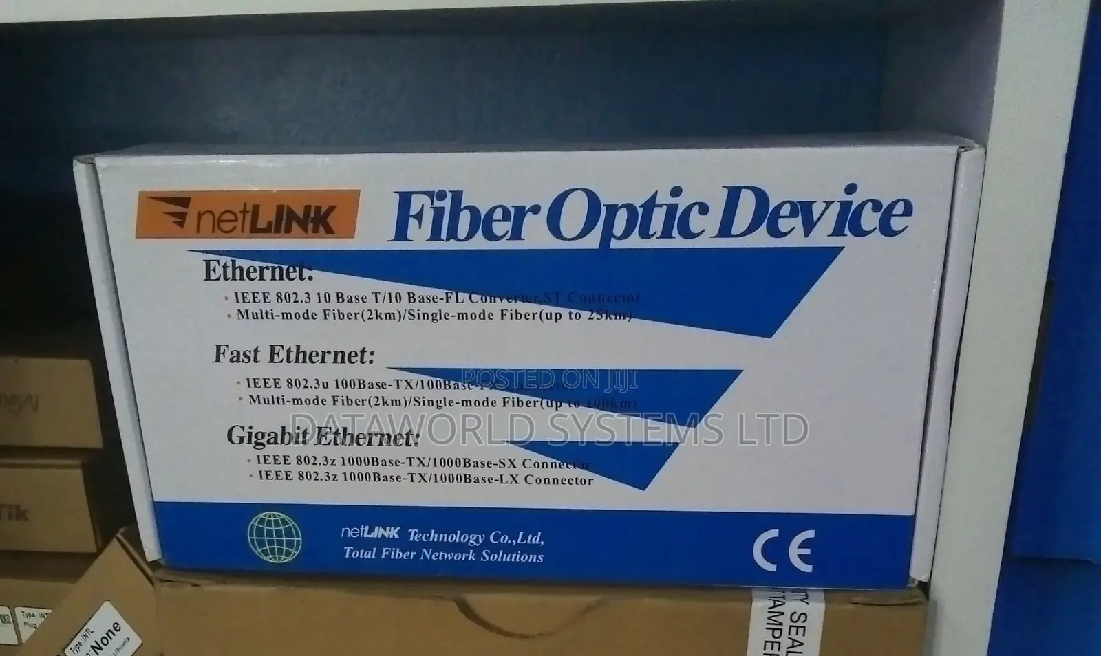 Netlink HTB-1100S 10/100m Single-Mode Fiber Optic Ethernet M