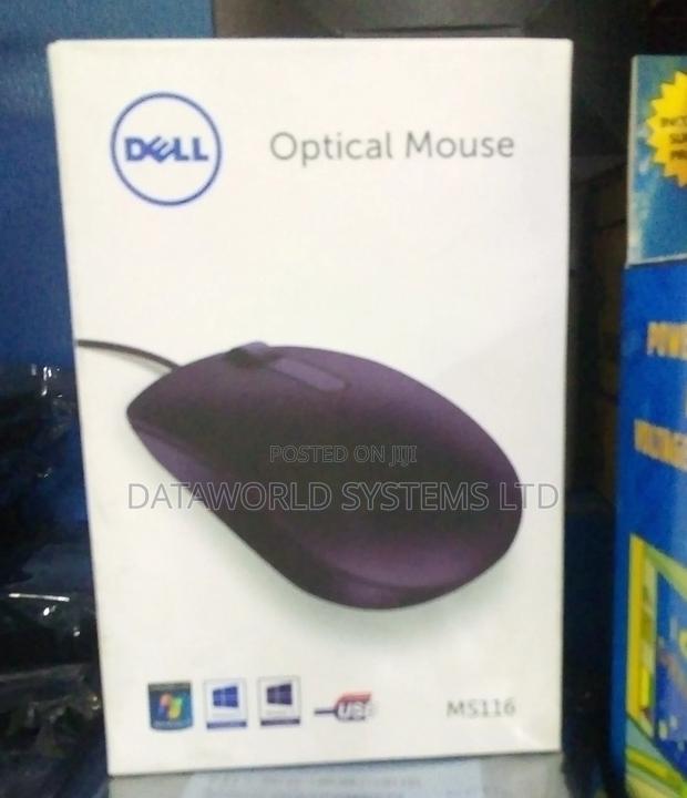 Dell Ms116 275-Bbcb Optical Mouse With Mousepad - main view