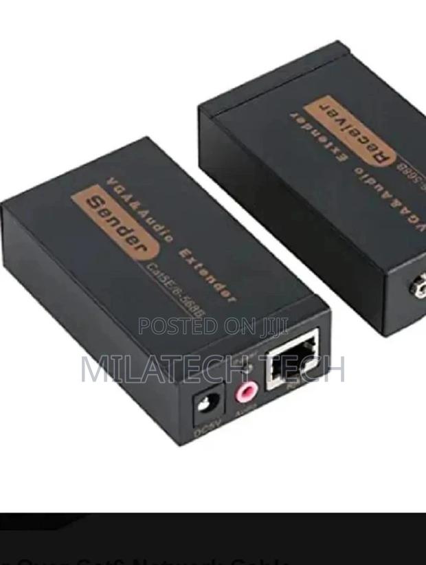 100M VGA Signal Extender Over Cat6 Network Cable - main view