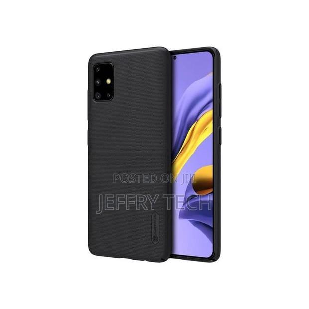 Nilkin Samsung A51 Frosted Nilkiin Back Cover Black