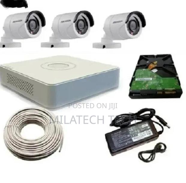 Three 3 CCTVS Cameras Package - main view